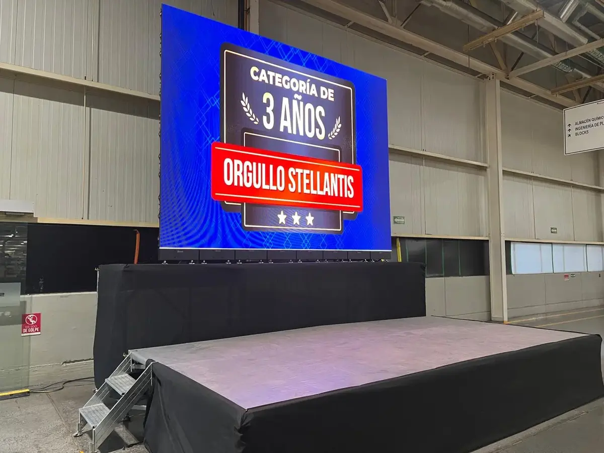 Sistema de audio para evento de gobierno